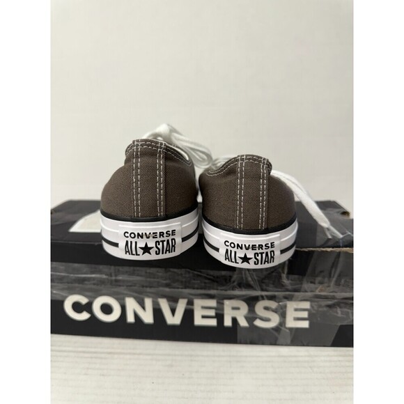 -1066 Converse All Star Low Top Grey-US 8 Mens - Picture 4 of 5